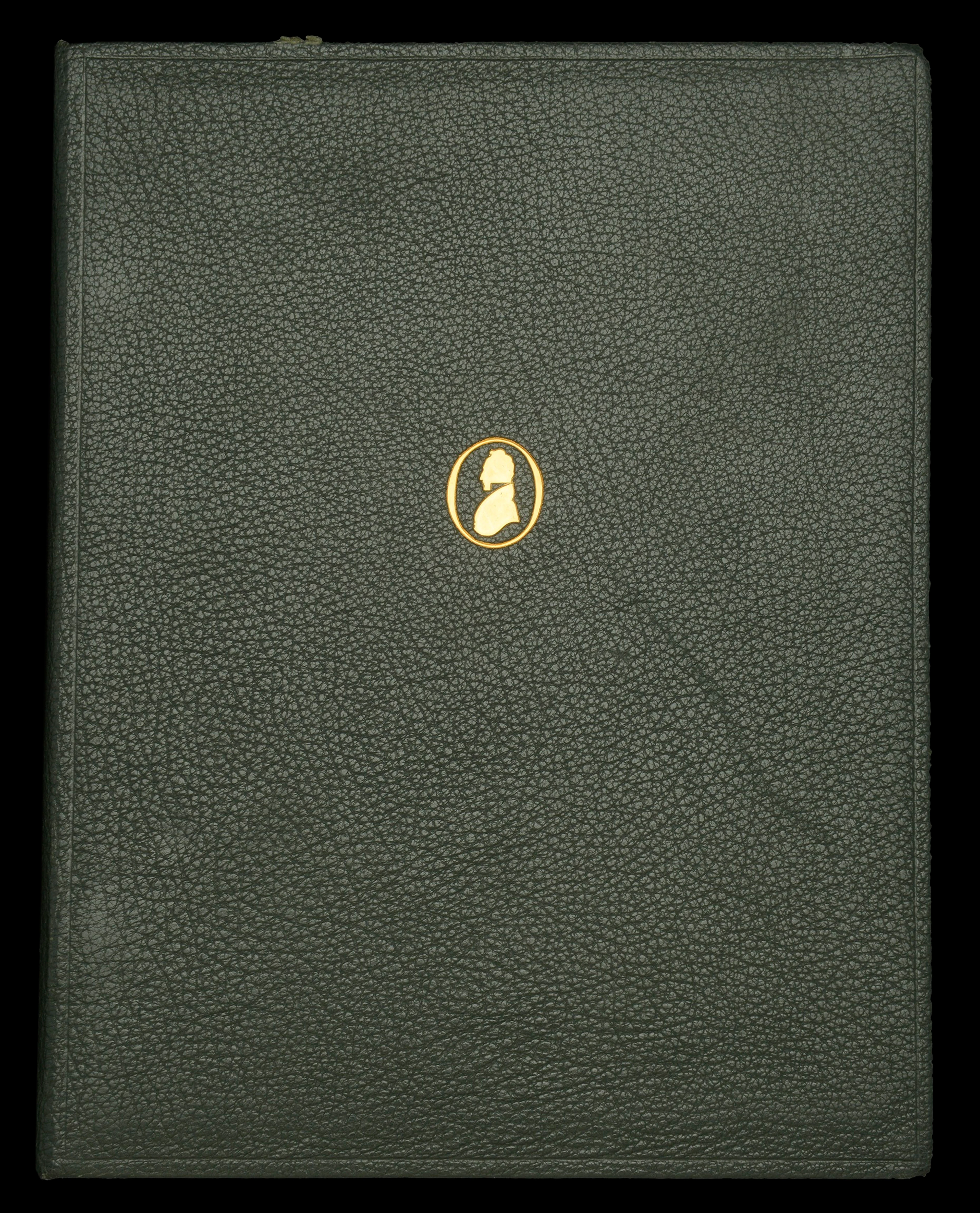 A dark-green Thomas De La Rue album, formerly housing all the previously-listed