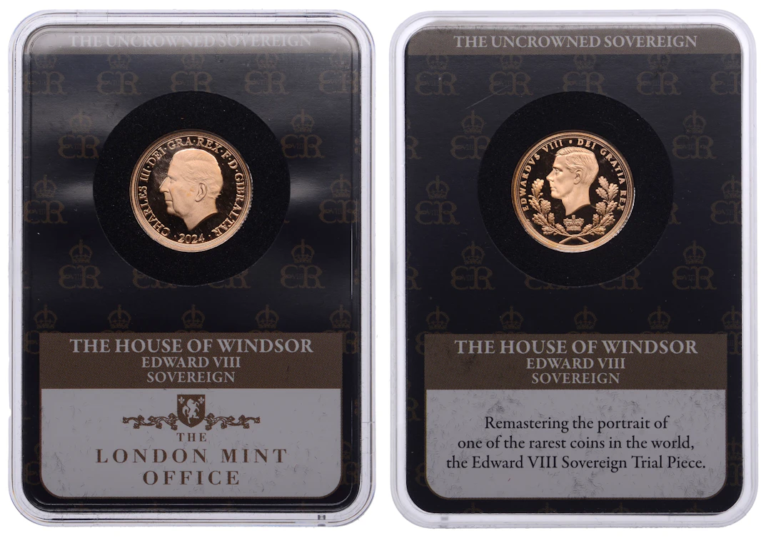 Gibraltar, Charles III, Proof Sovereign, 2024, House of Windsor. In