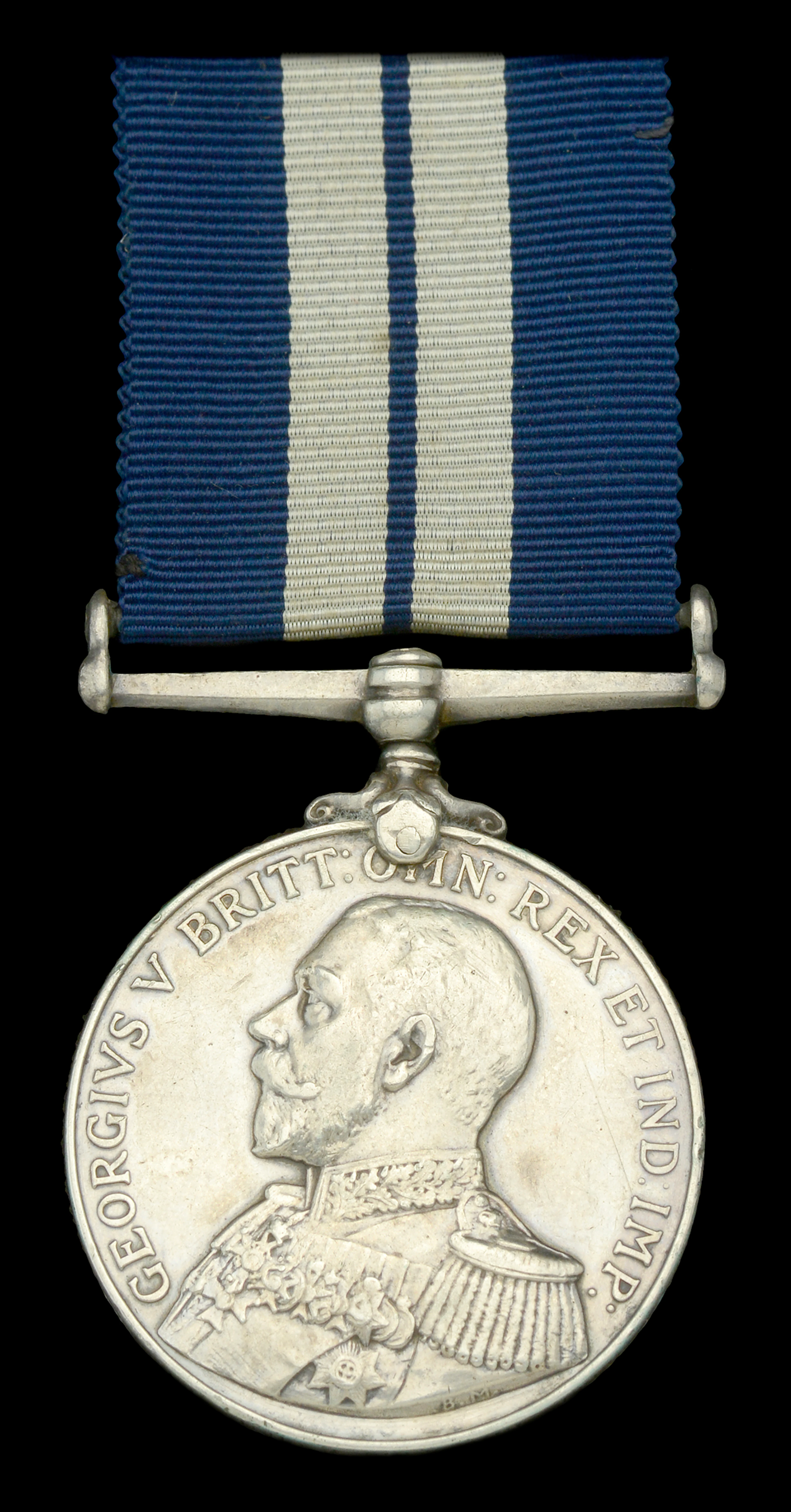 A Great War D.S.M. awarded to Leading Deck Hand Frank Walker, Gunlayer