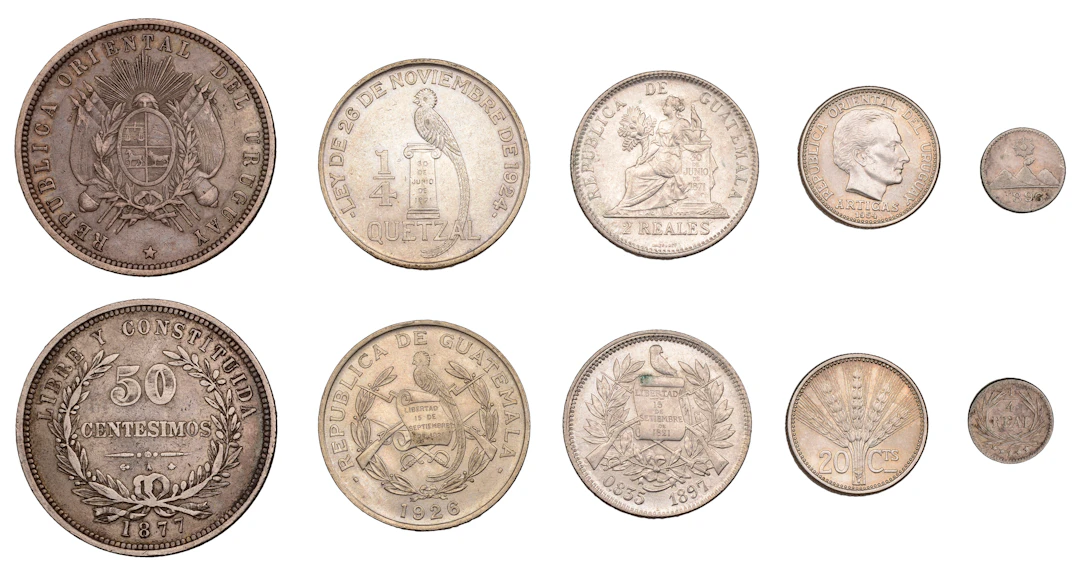Miscellaneous, GUATEMALA, Republic, 2 Reales, 1897, Guatemala City