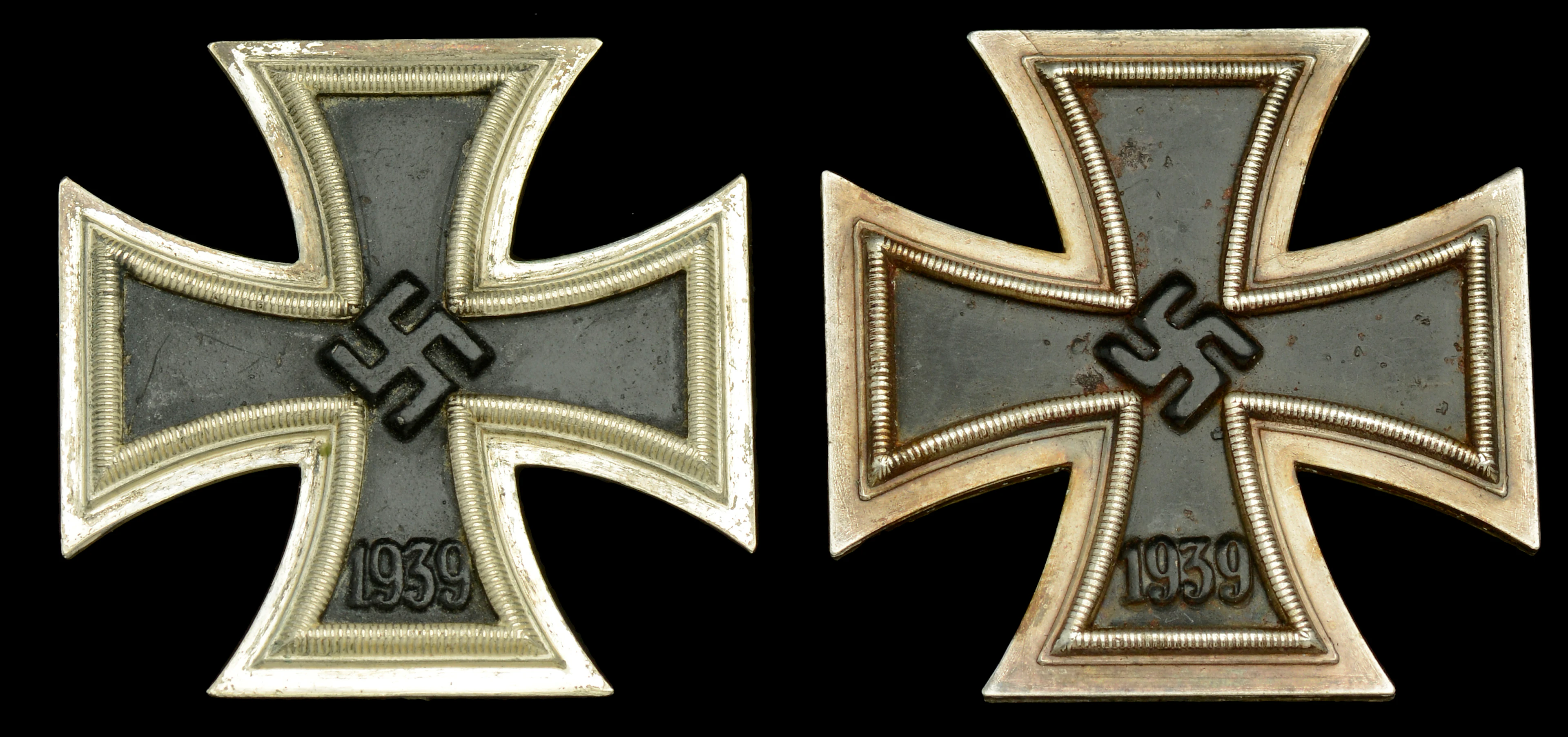 Germany, Iron Cross 1939, First Class breast badge (2), silver with