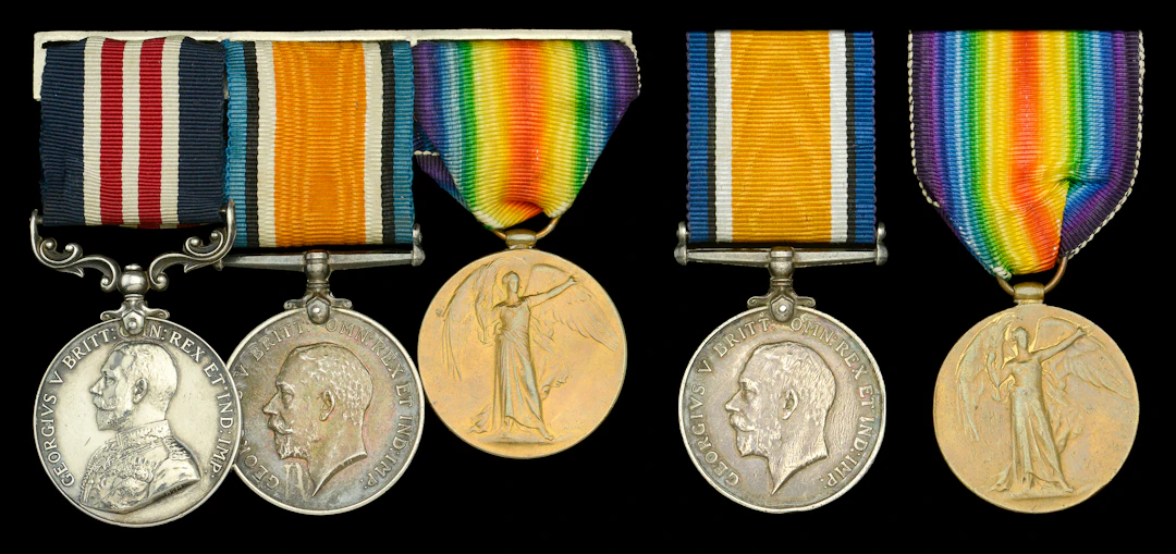 Family Group: A Great War ‘Western Front’ M.M. group of three awarded