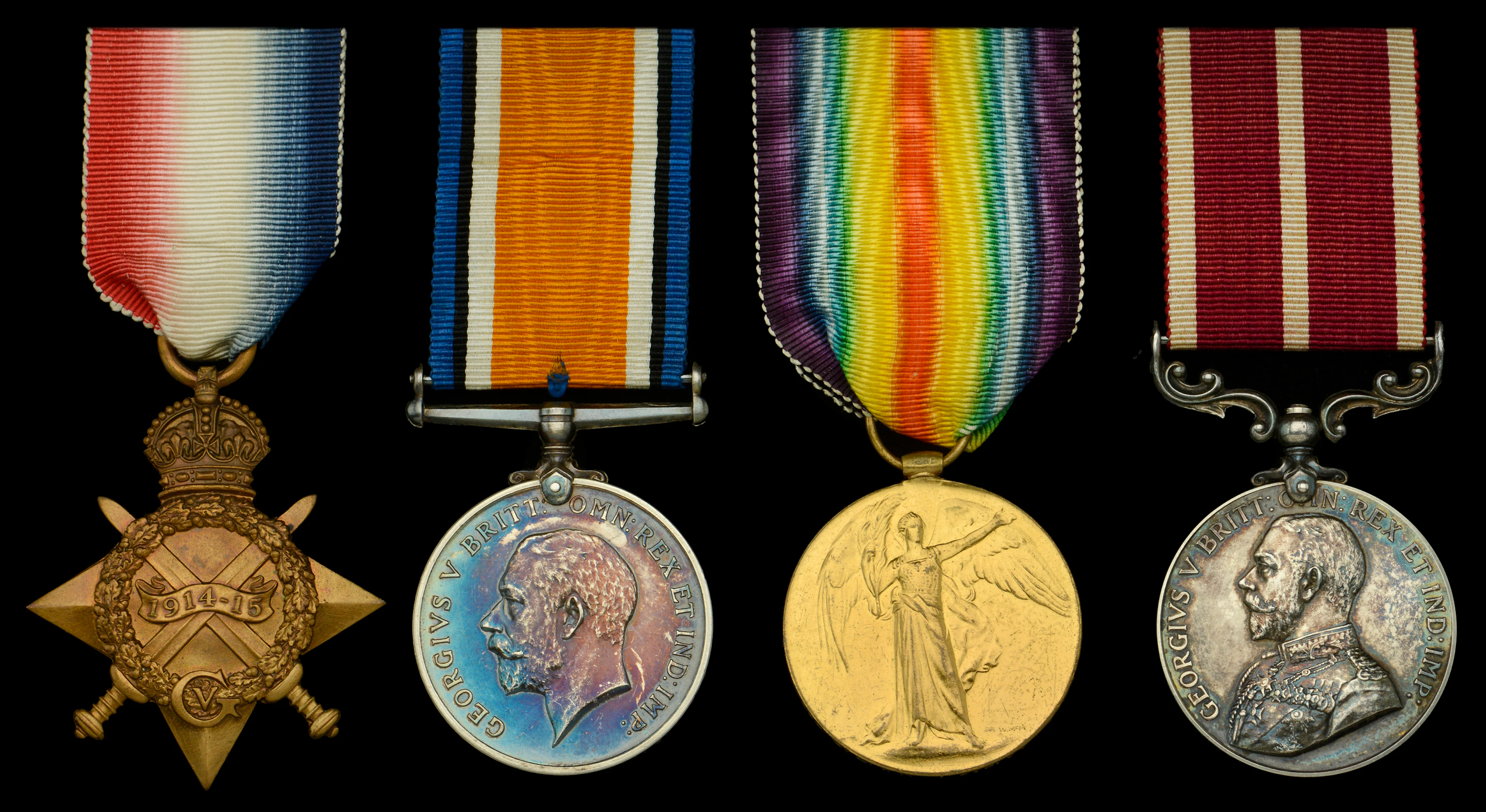 Four: Acting Sergeant J. Ripley, Royal Engineers 1914-15 Star (37466