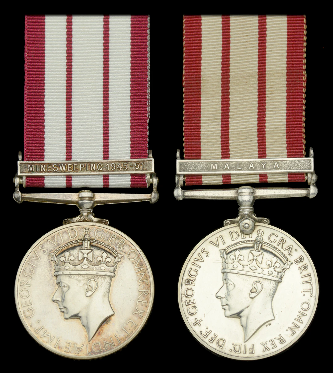Naval General Service 1915-62, 1 clasp (2), Minesweeping 1945-51 (MX97065