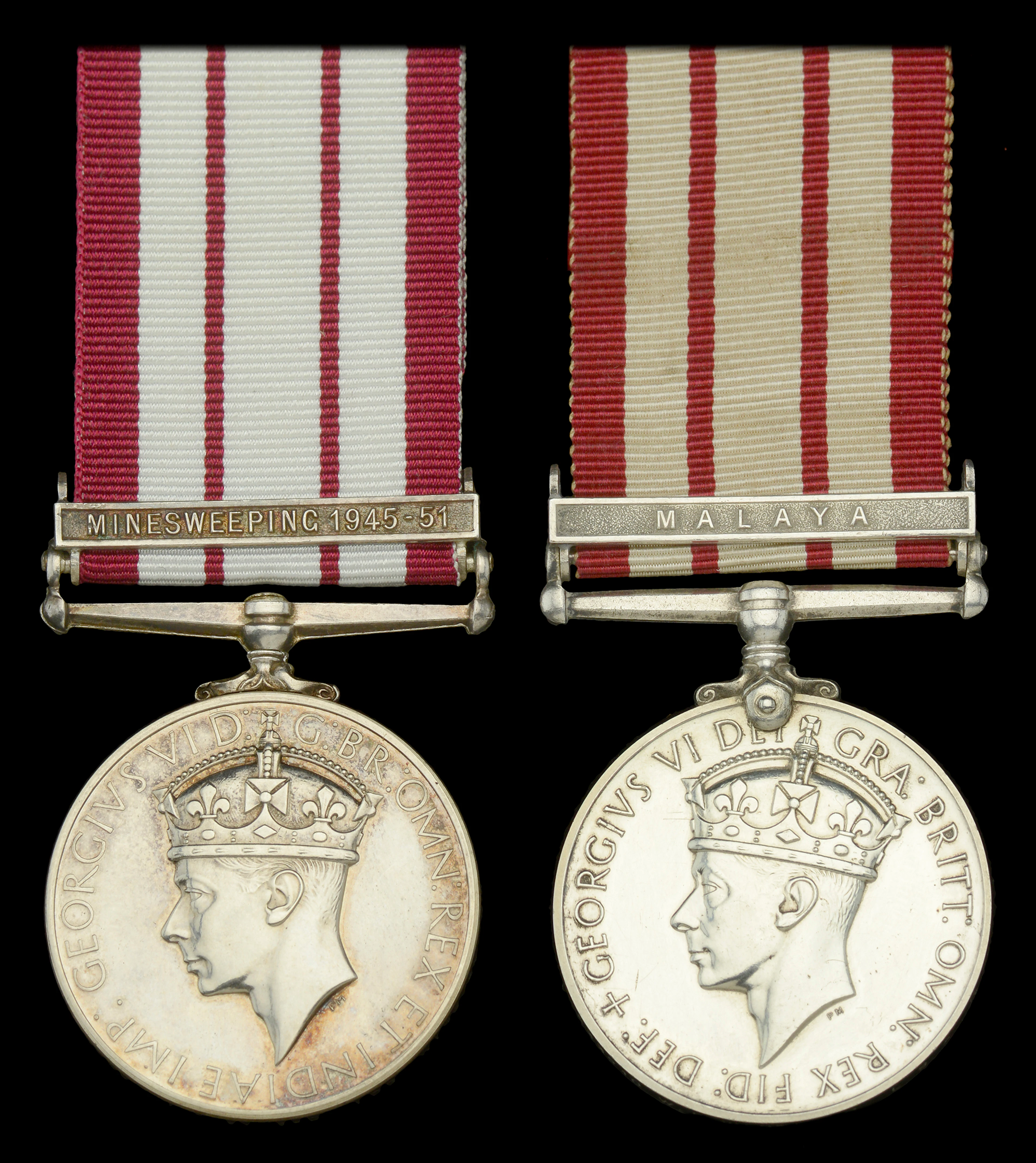 Naval General Service 1915-62, 1 clasp (2), Minesweeping 1945-51 (MX97065