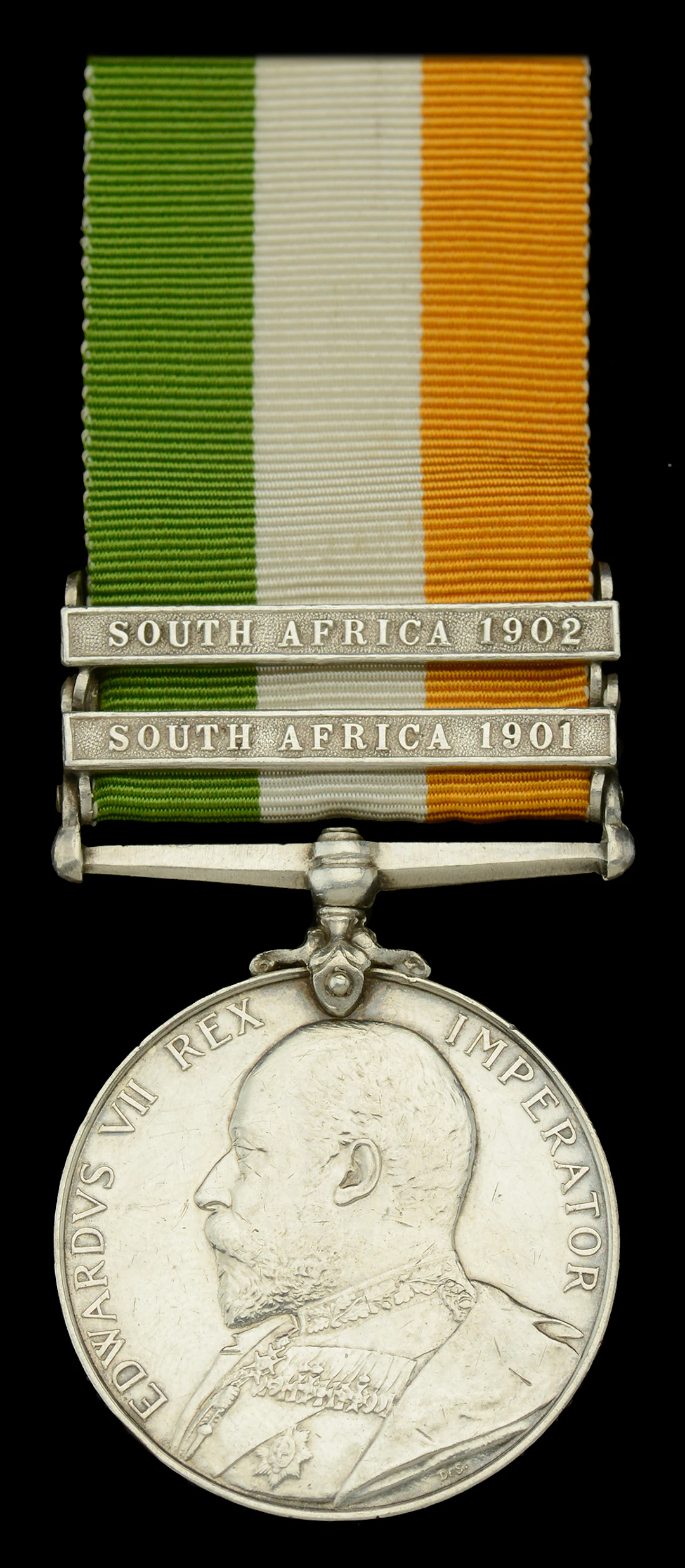 King’s South Africa 1901-02, 2 clasps, South Africa 1901, South Africa