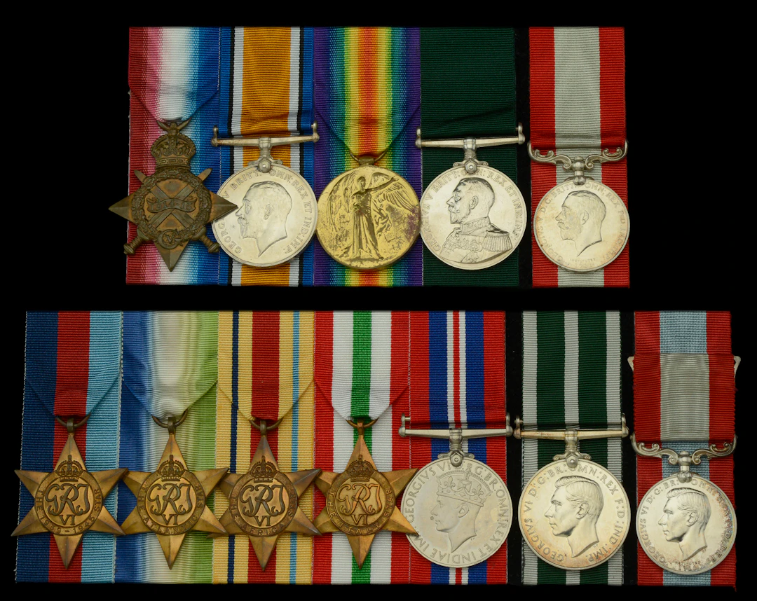 Family Group: Five: Seaman J. Westlake, Royal Naval Reserve and Rocket