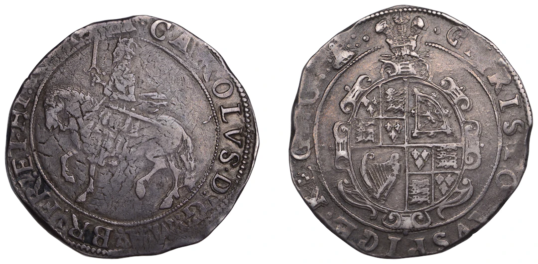 Charles I (1625-1649), Tower mint, Tower mint, Halfcrown, Gp III
