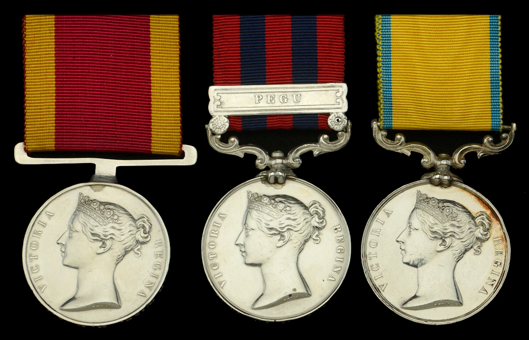 Three: Carpenter First Class R. Wise, Royal Navy China 1842 (Richard