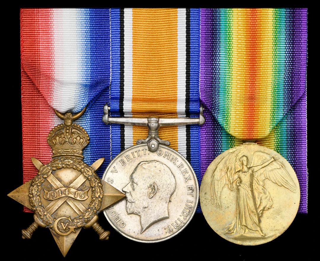 Three: Petty Officer W. J. Hancock, Royal Navy, who served in H.M.S.
