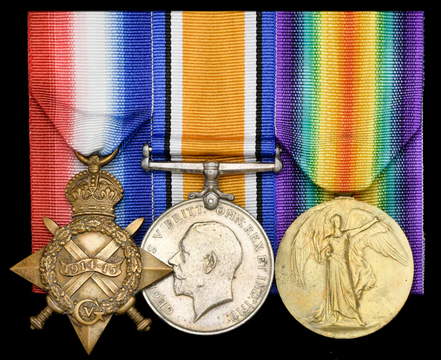 Three: Petty Officer W. J. Hancock, Royal Navy, who served in H.M.S.
