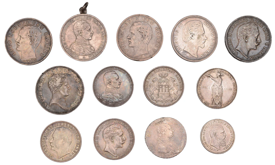 Miscellaneous, GERMANY, Frankfurt, Free City, Thaler, 1862, German