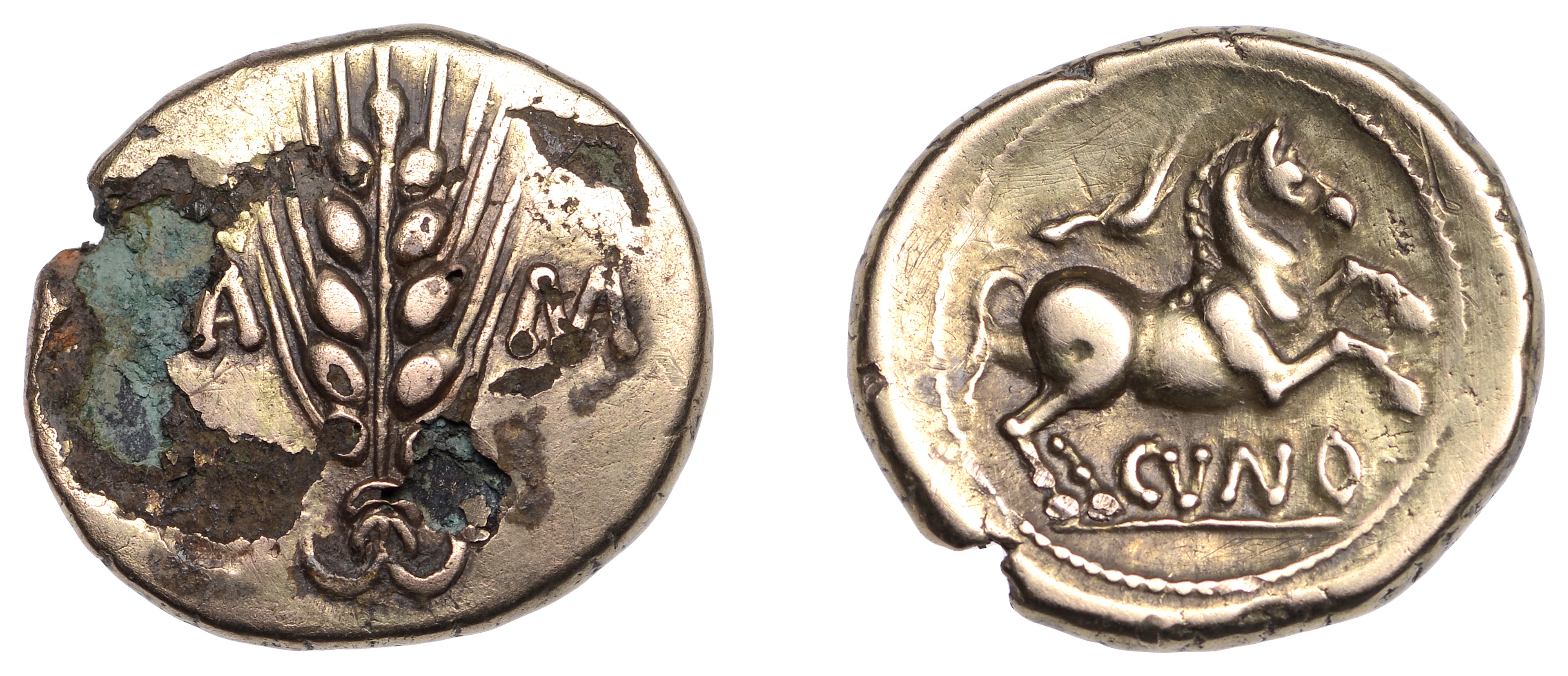 British Iron Age, CATUVELLAUNI and TRINOVANTES, Cunobelin (c. AD 8-41)
