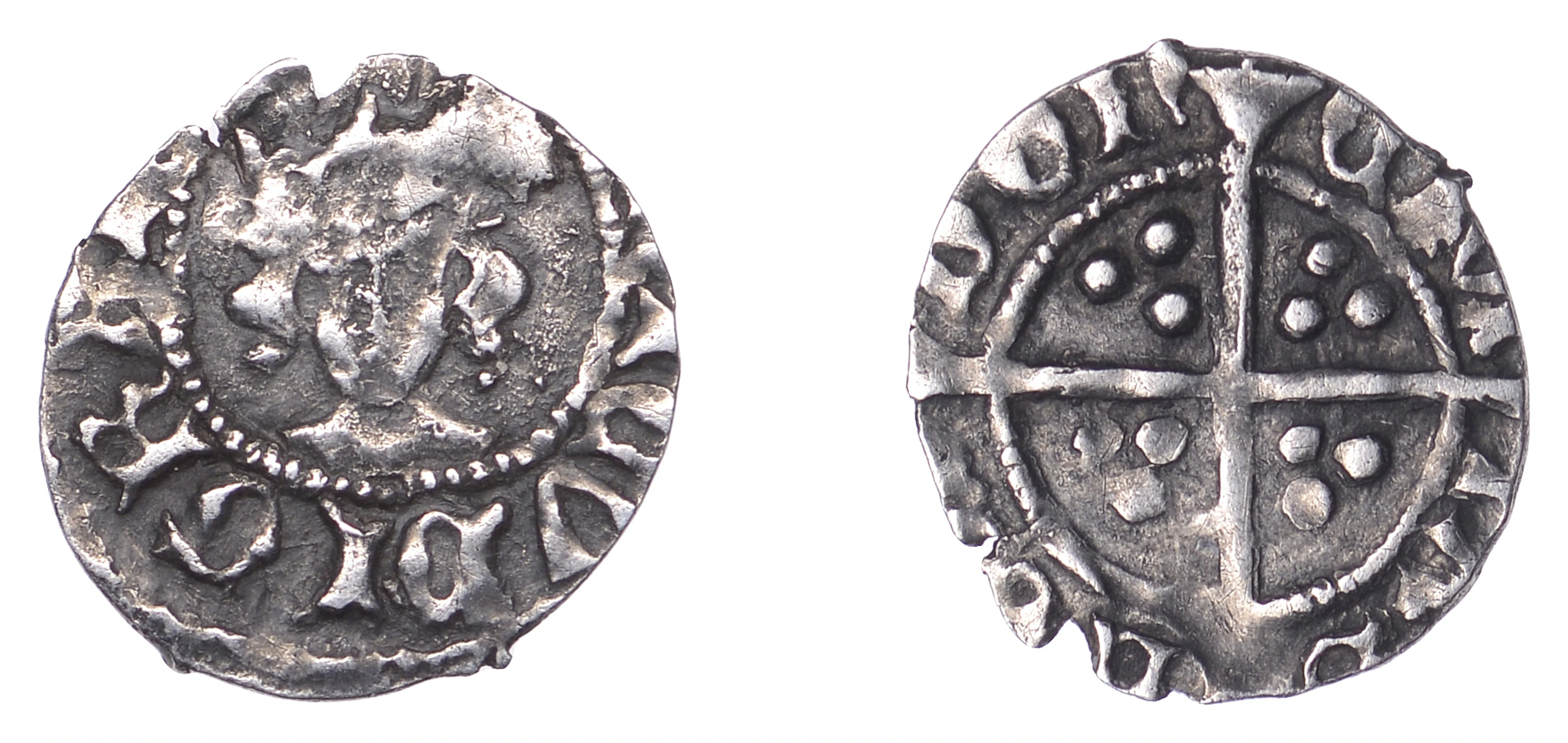 Henry VI (Restored, 1470-1471), Halfpenny, London, mm. uncertain