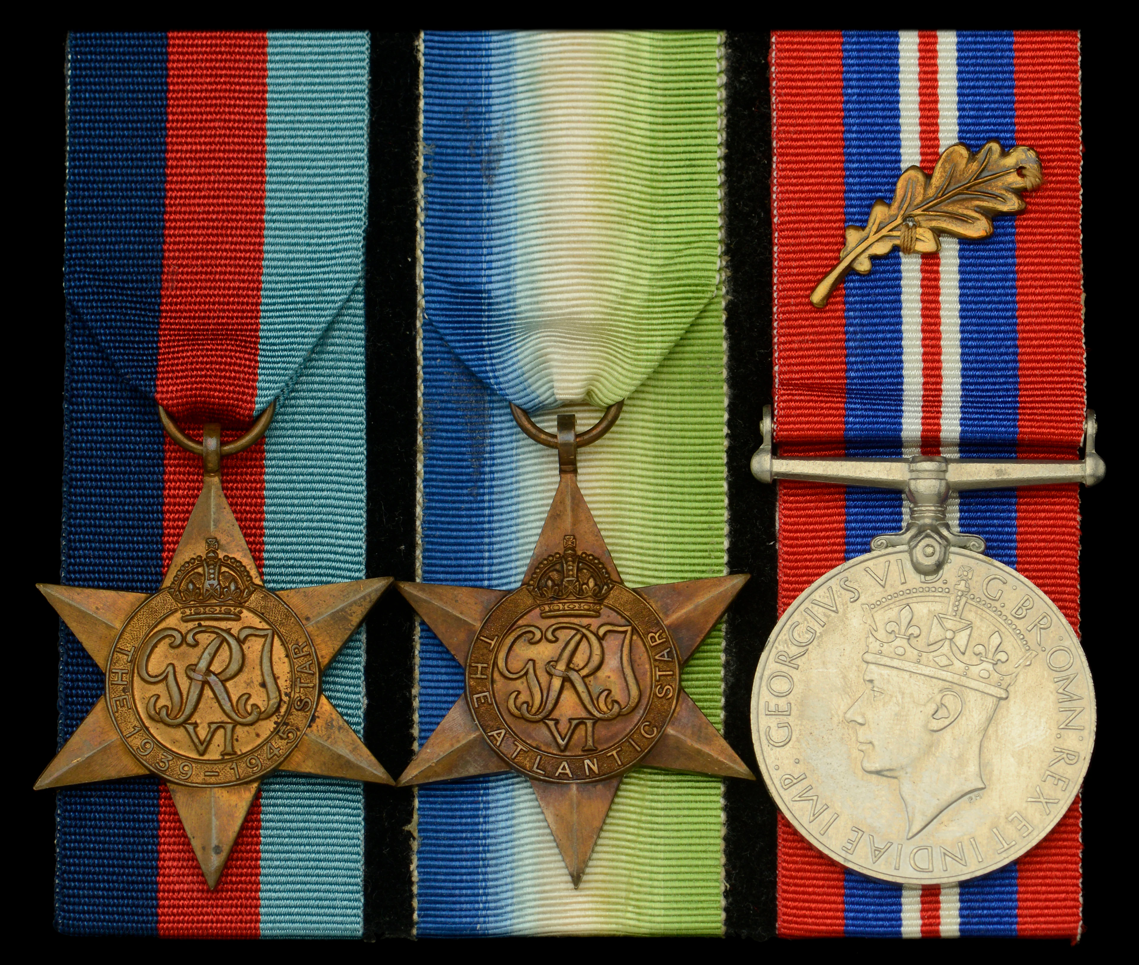 Three: Leading Seaman W. G. Sargent, Royal Navy, who was mortally