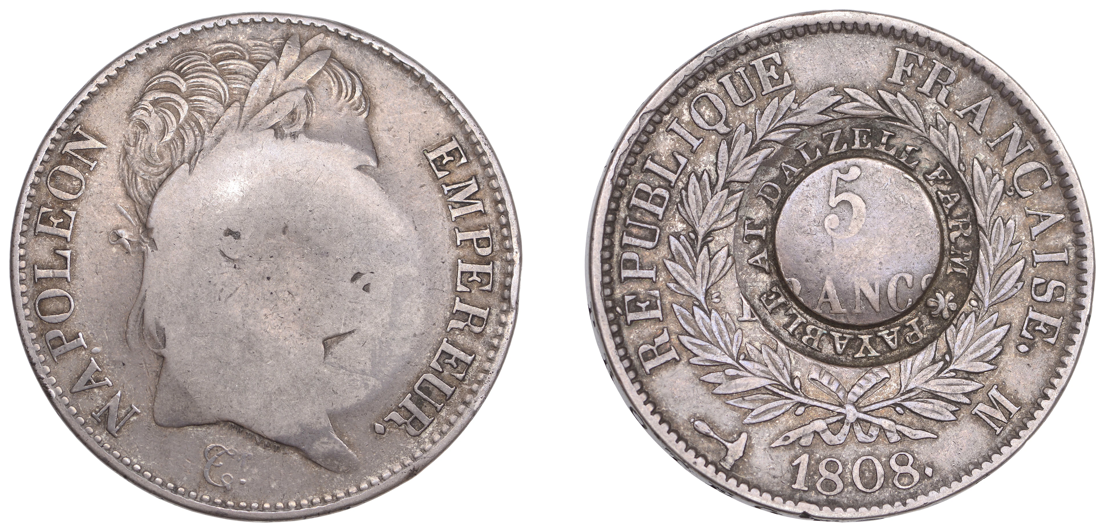 Scotland, DALZELL (Lanarkshire), Dalzell Farm, a France, Napoleon