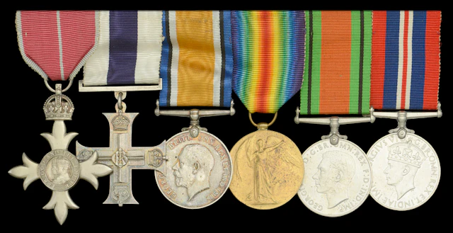 A fine post-War M.B.E., Great War ‘Passchendaele’ M.C. group of six