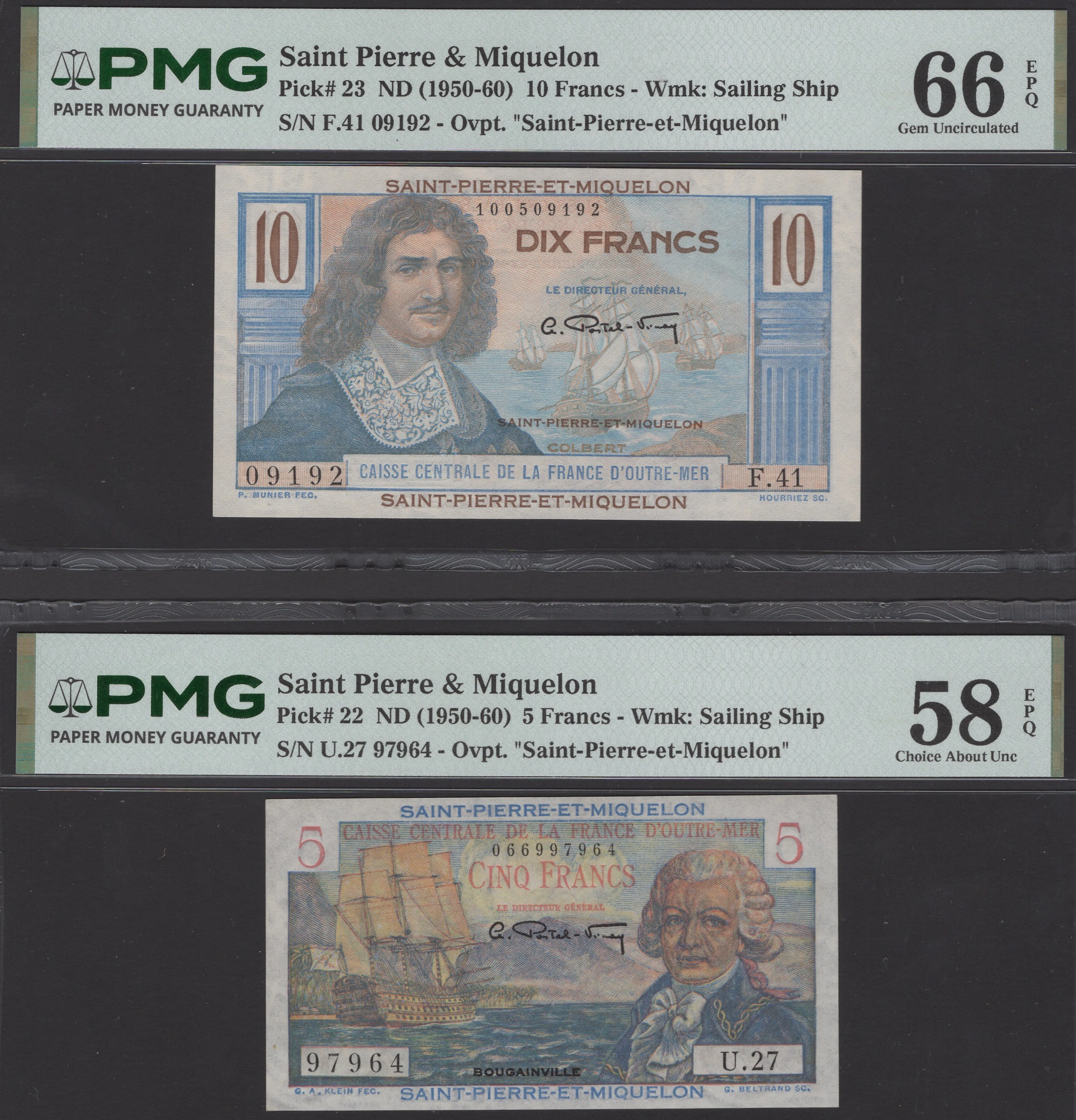 Caisse Centrale de la France d’Outre-Mer, Saint Pierre & Miquelon