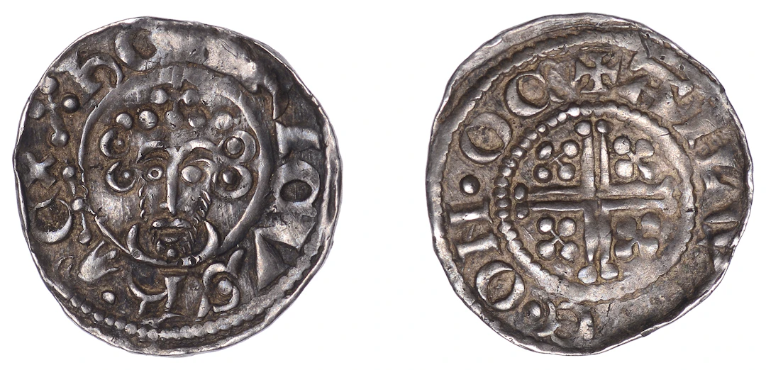 John (1199-1216), Penny, class Vb1, Oxford, Ailwine, ailw[in]e · on