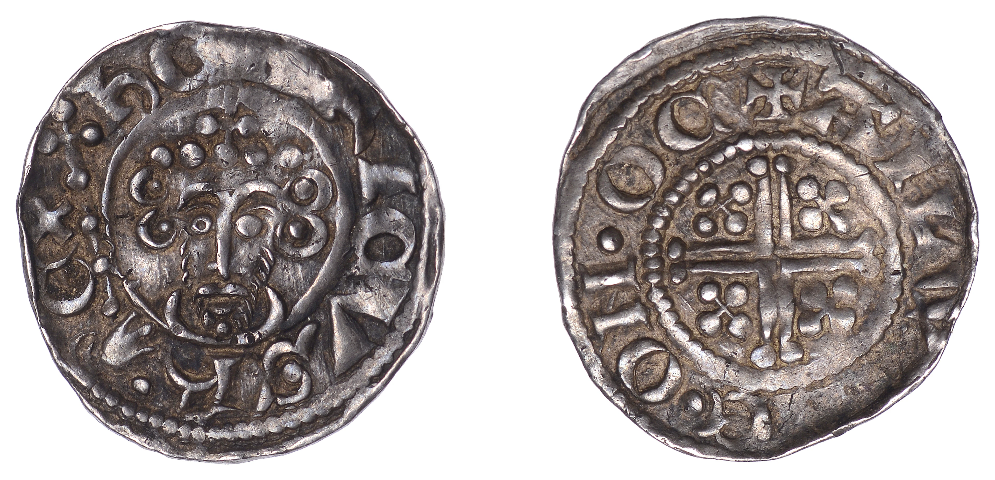 John (1199-1216), Penny, class Vb1, Oxford, Ailwine, ailw[in]e · on