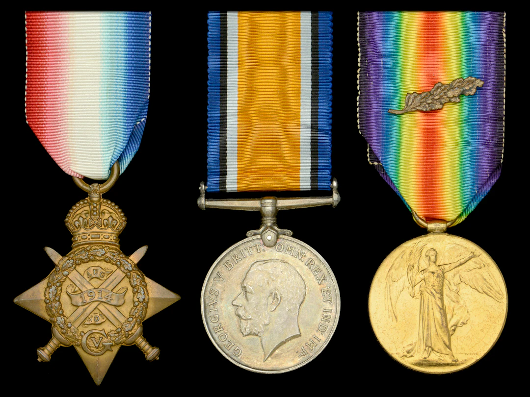 Three: Sapper F. J. B. Woods, Royal Engineers, who was Mentioned in
