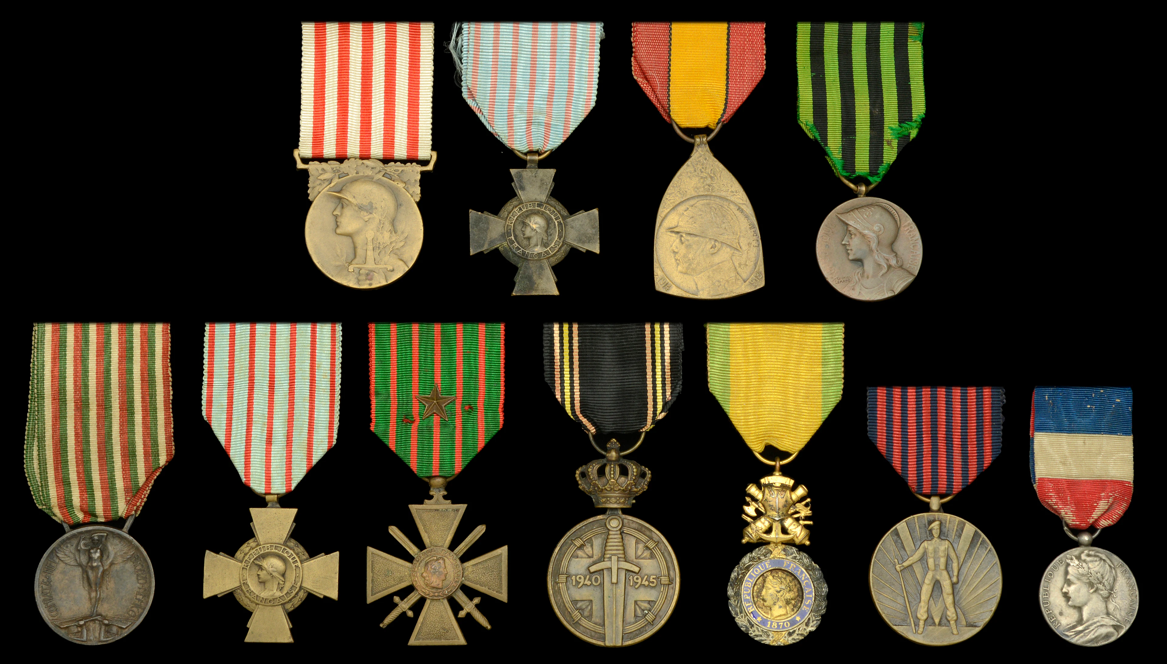 Belgium, Kingdom, Commemorative Medal for the Great War, bronze; Volunteers
