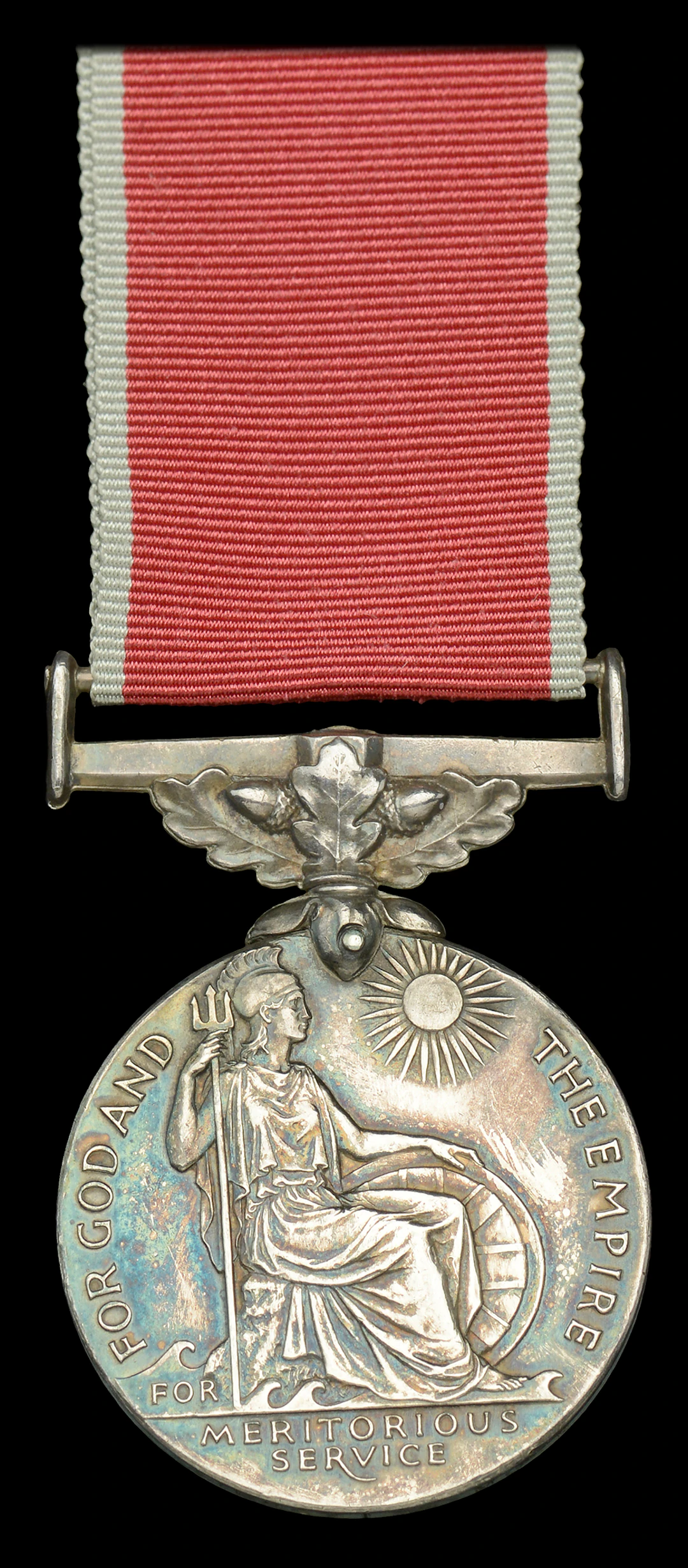 A Second War ‘Civil Division’ B.E.M. awarded to Mr. S. Seymour, Station