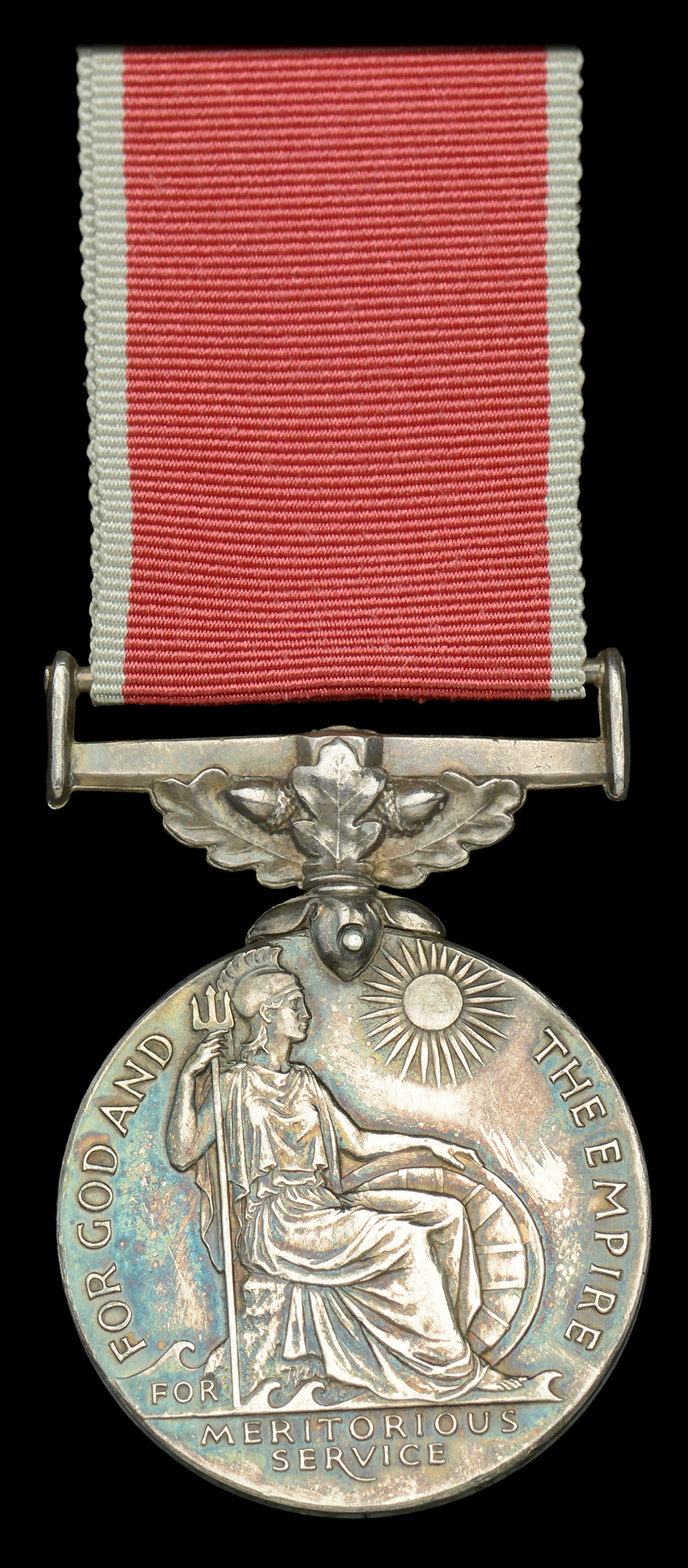 A Second War ‘Civil Division’ B.E.M. awarded to Mr. S. Seymour, Station