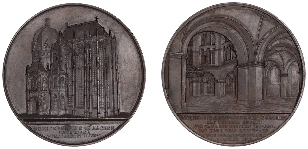 GERMANY, Münsterkirche zu Aachen [Minster Church of Aachen], 1856