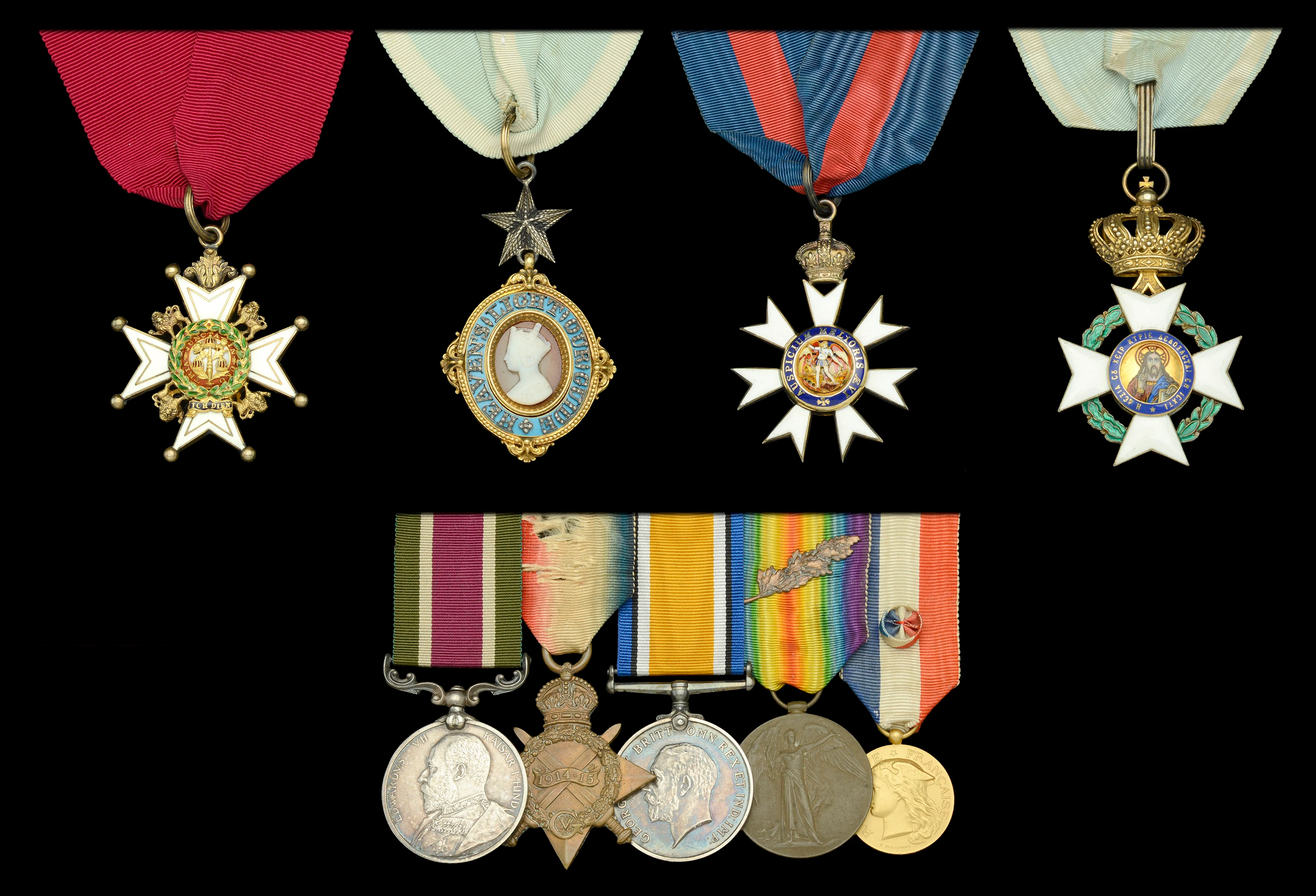 The 1911 Delhi Durbar C.S.I., Great War C.B., C.M.G. group of nine