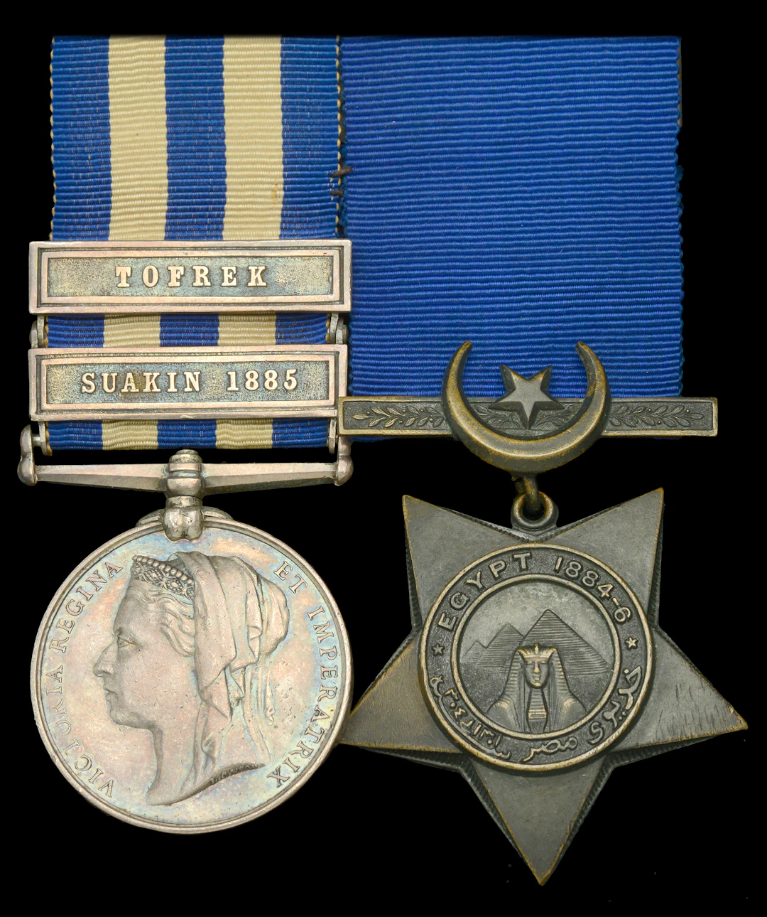 Pair: Lieutenant F. D. F. McCarthy, Royal Engineers Egypt and Sudan