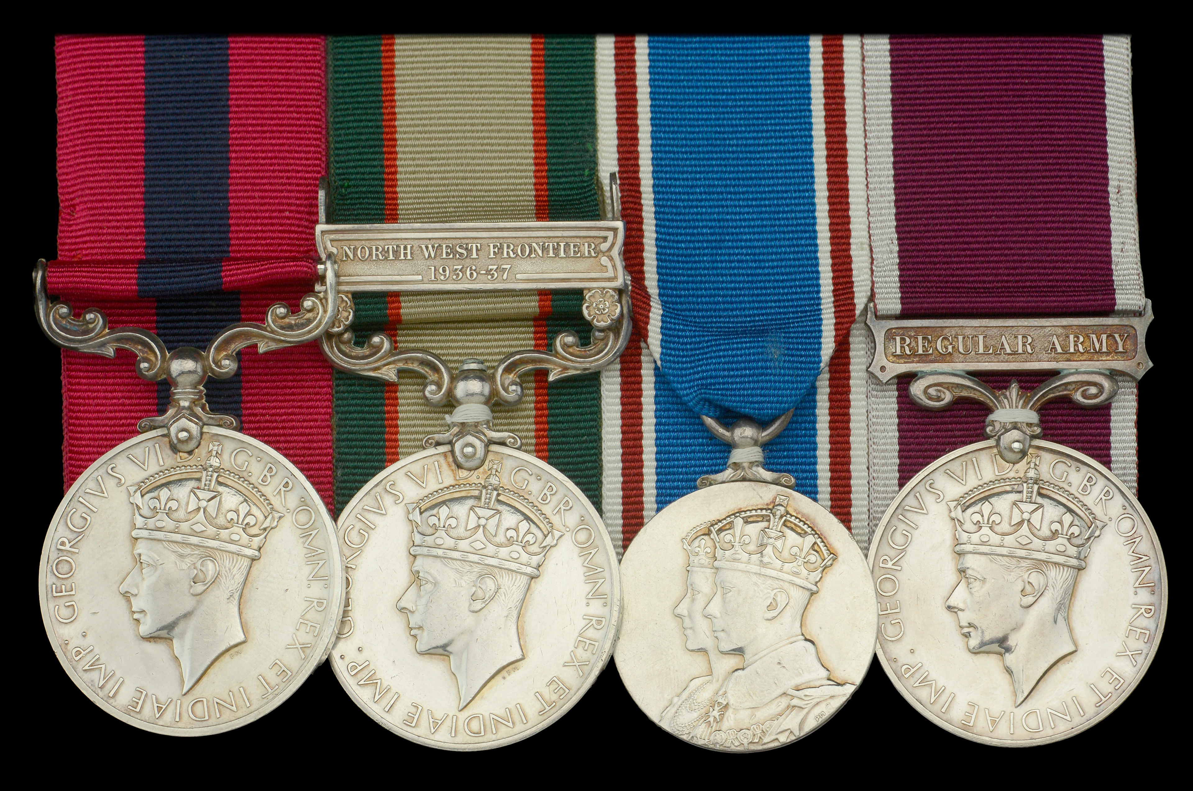 A rare inter-War ‘North West Frontier 1937 operations’ D.C.M. group