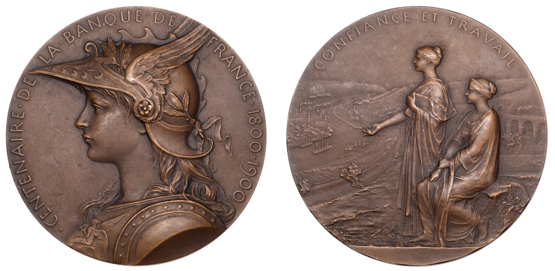 FRANCE, Centenaire de la Banque de France [Centenary of the Banque