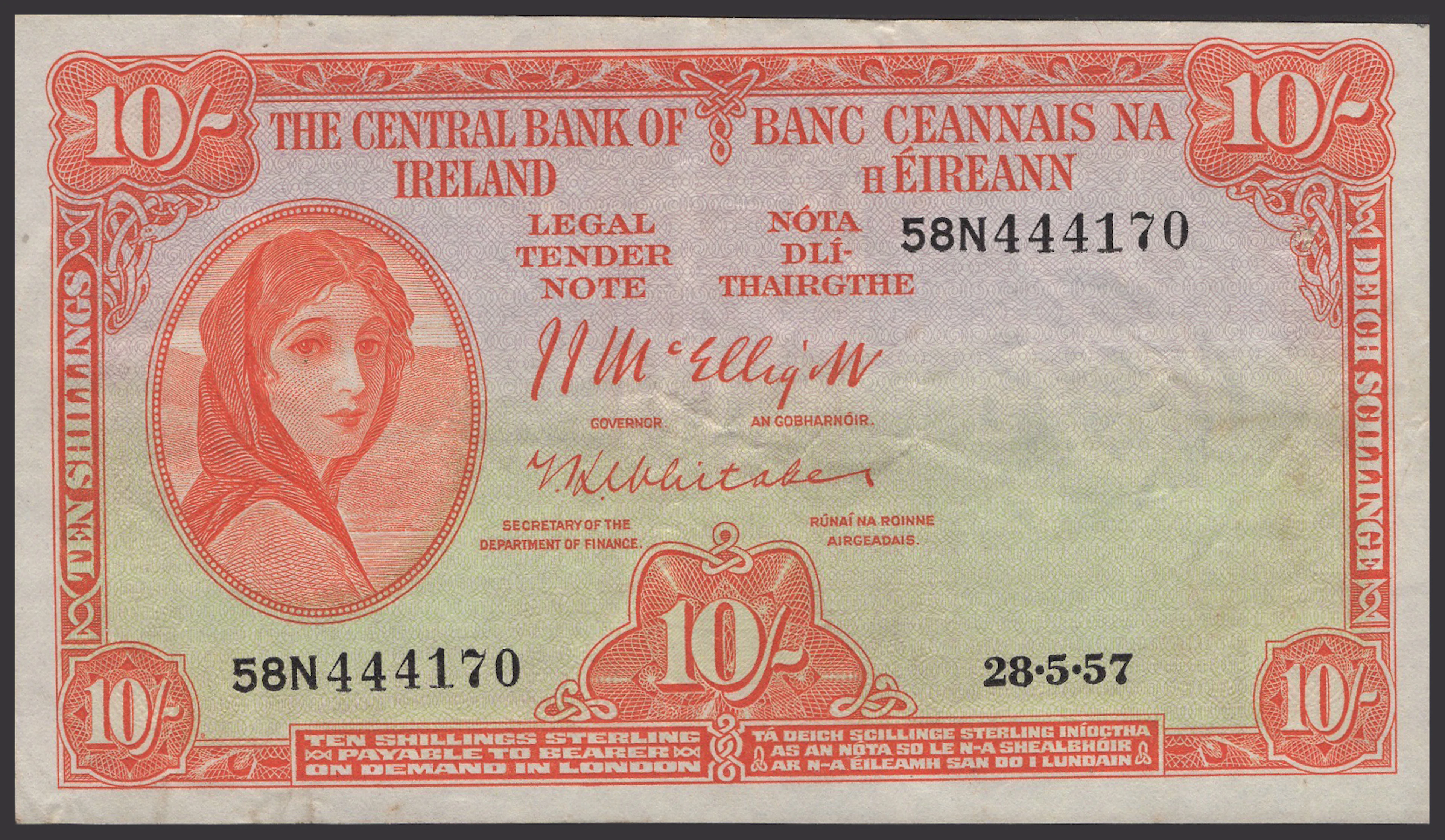 Ireland, a nice group of assorted notes including Central Bank, 10