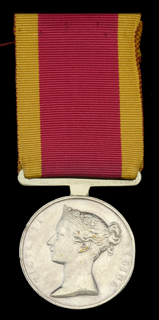 China 1842 (John Morris, H.M.S. Wellesley.) with original straight
