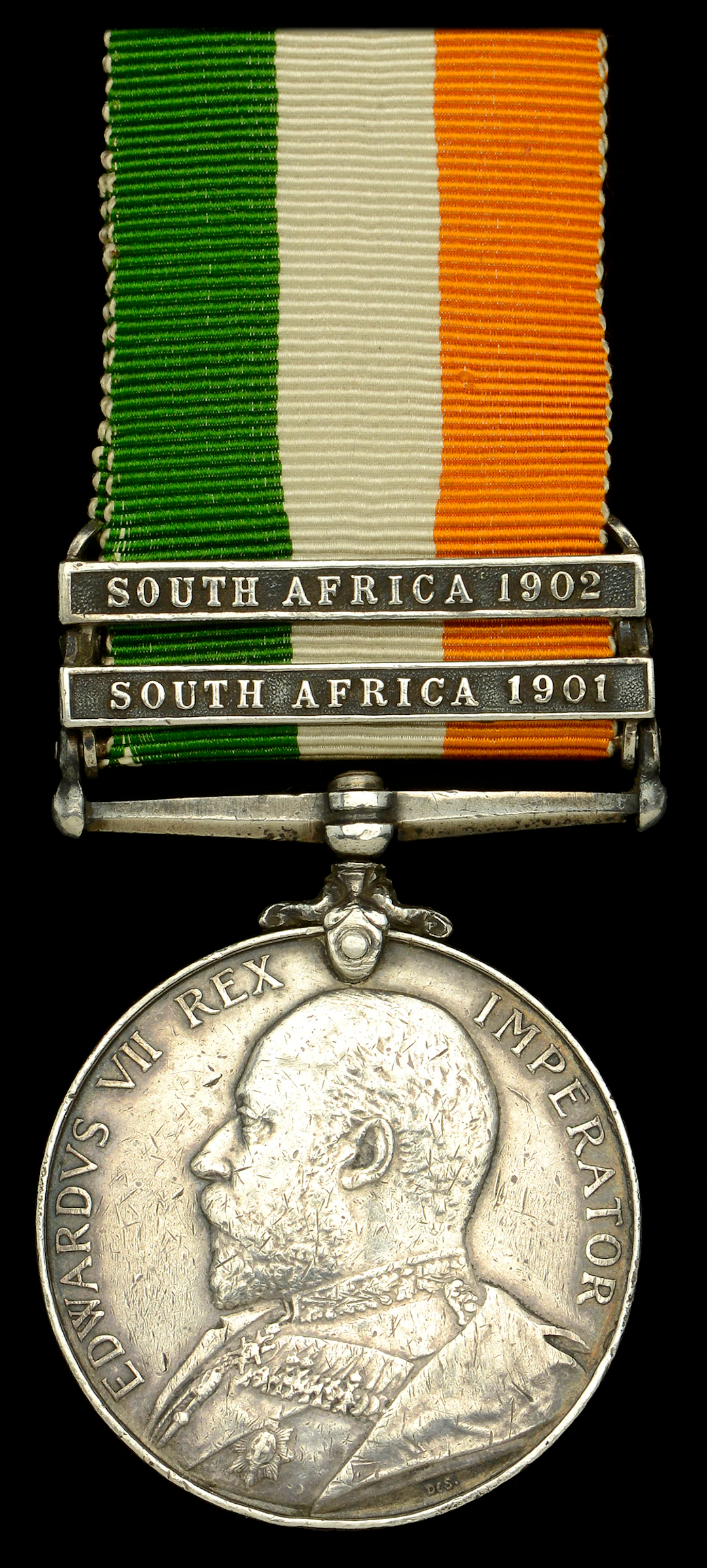 King’s South Africa 1901-02, 2 clasps, South Africa 1901, South Africa