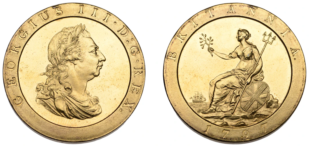 George III (1760-1820), Soho Mint, Birmingham, Proof Penny, 1797 (late