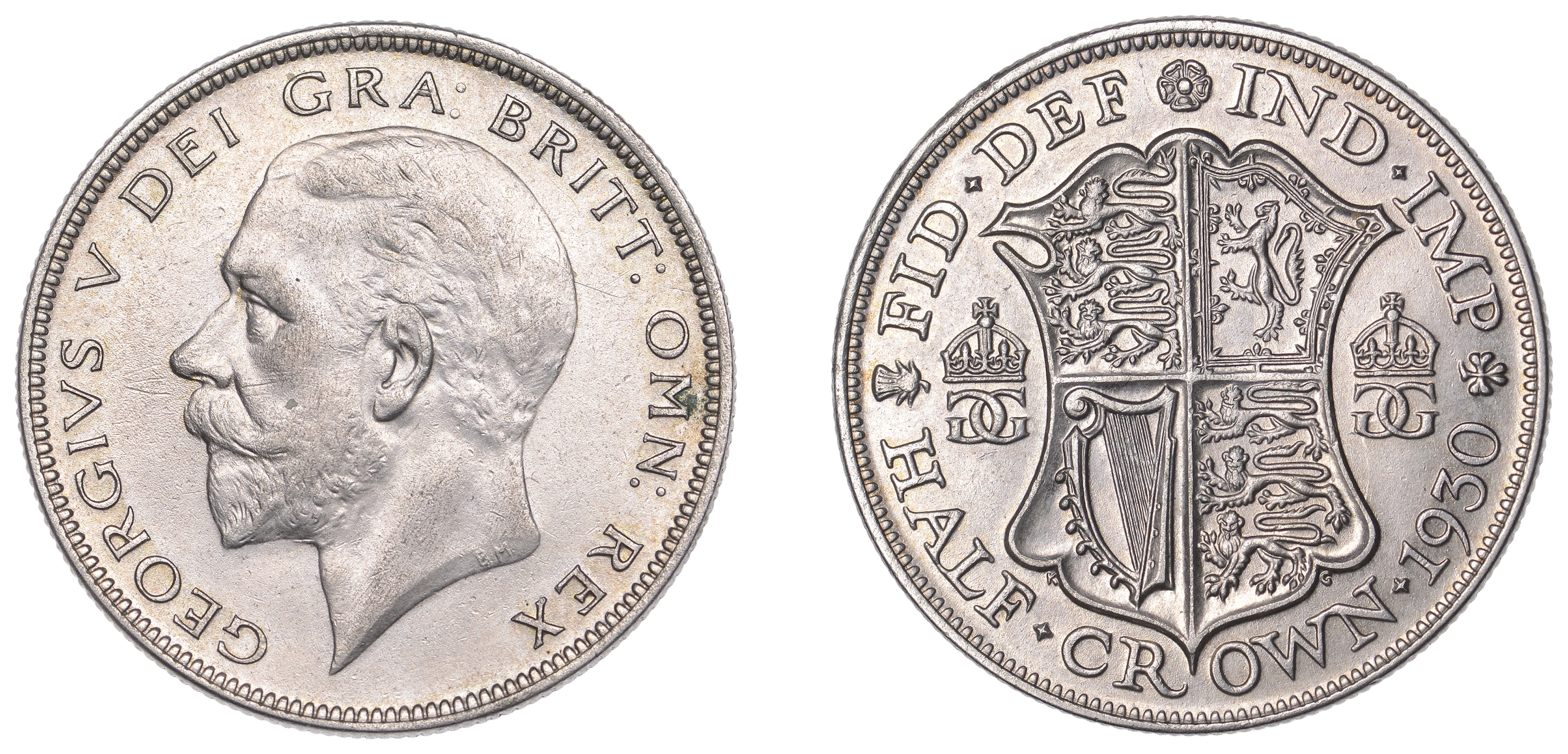 George V (1910-1936), Halfcrown, 1930 (ESC 3739; S 4037). Lightly