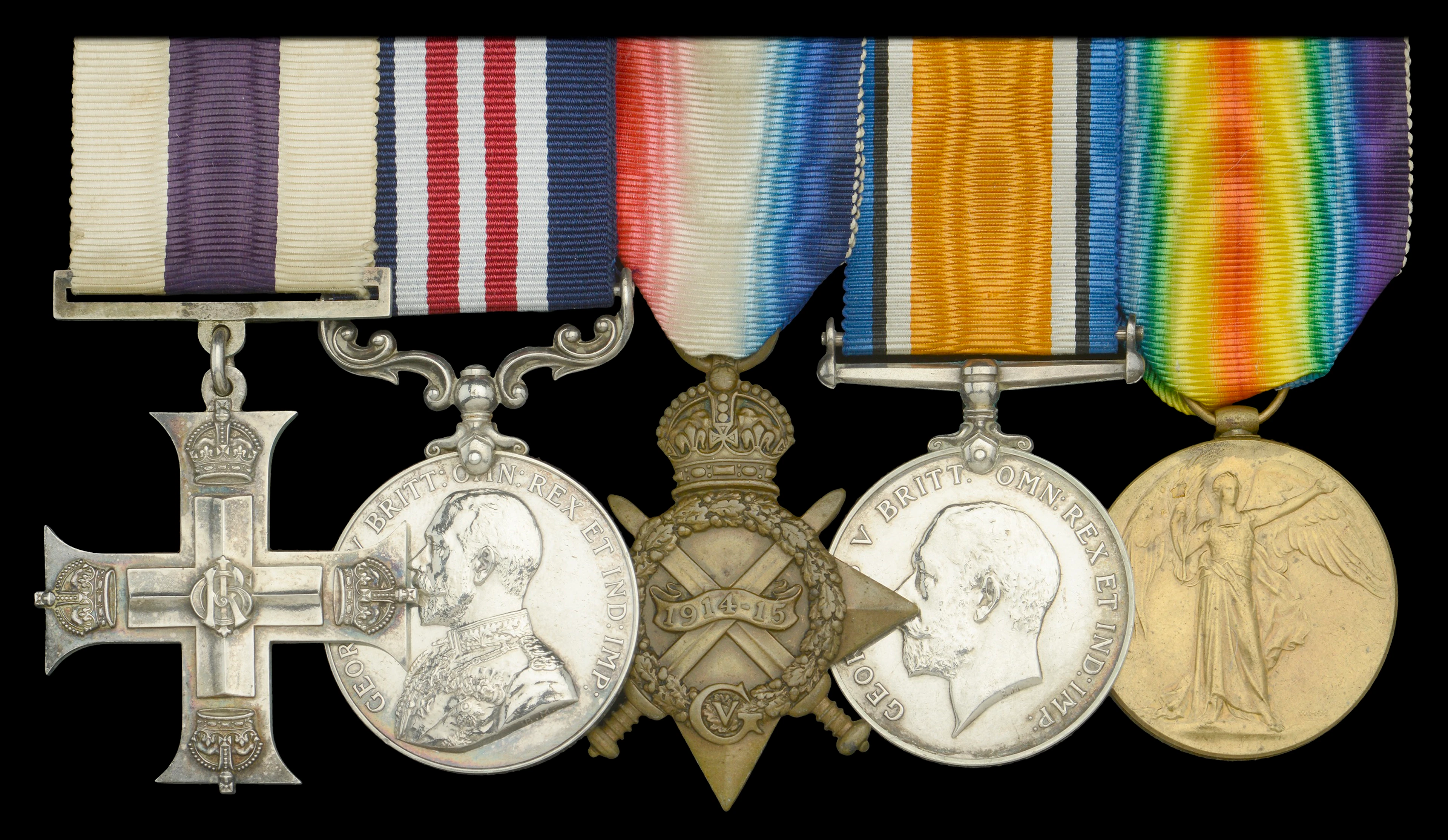 A Great War ‘Western Front’ 1918 Air Ace’s M.C., 'Battle of the Somme'