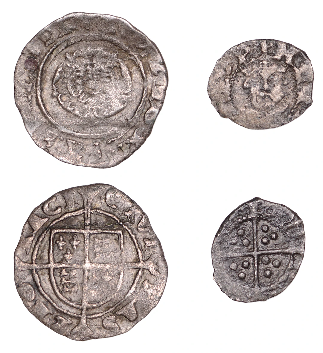 Henry VIII, Posthumous coinage, Halfpenny, London, 0.24g/4h (N 1889;