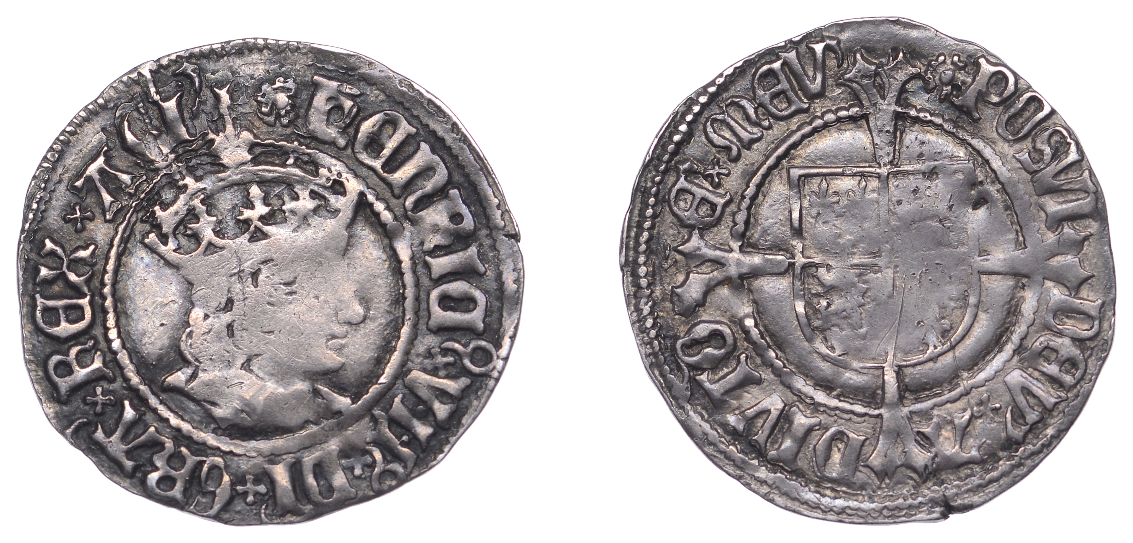 Henry VII (1485-1509), Profile issue, Halfgroat, Canterbury, King