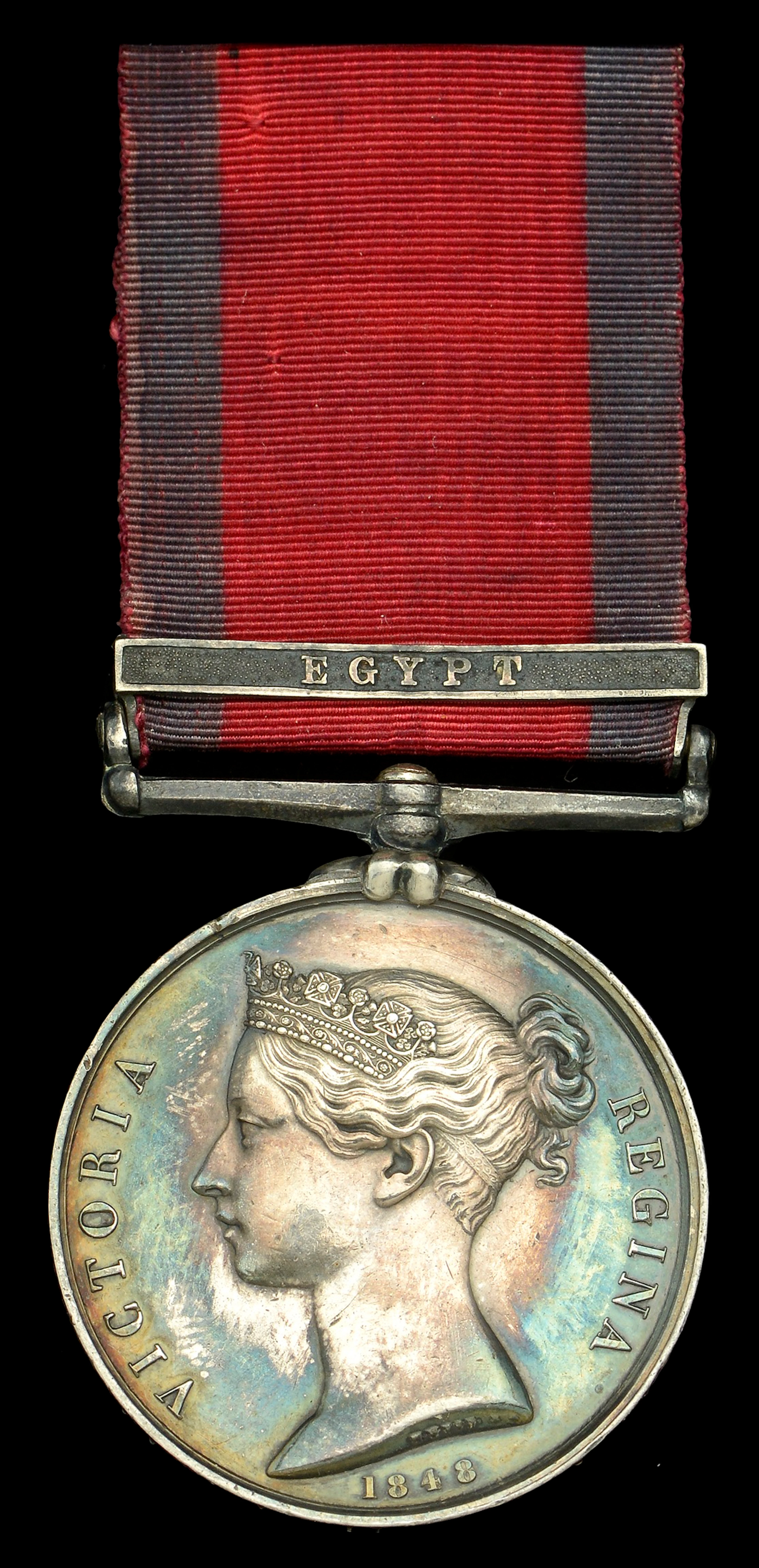A scarce M.G.S. awarded to Private James Victory, Ancient Irish Fencibles