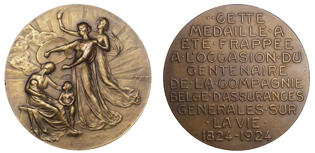 BELGIUM, Centenaire de la Compagnie Belge d’Assurances Générales