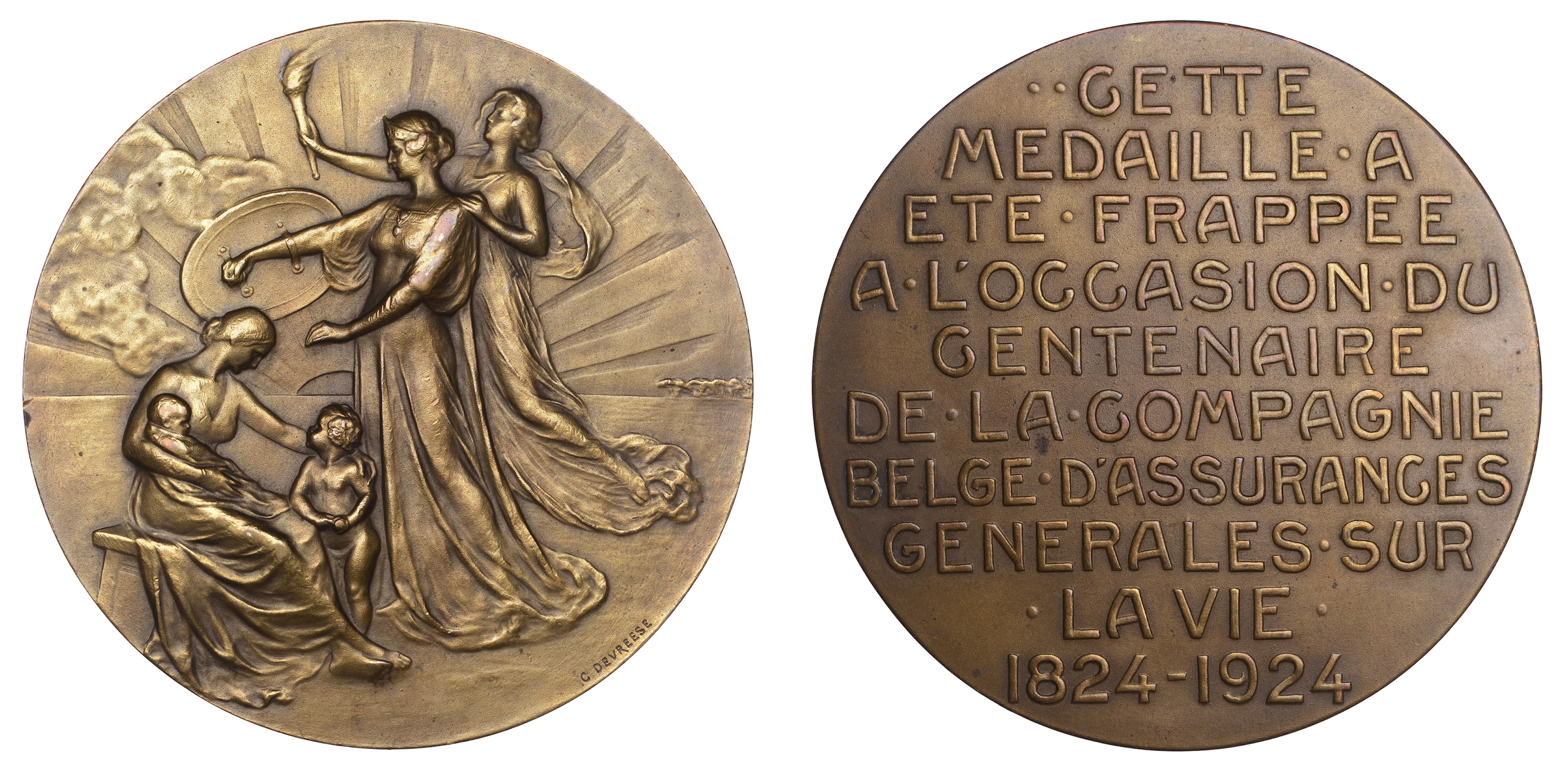 BELGIUM, Centenaire de la Compagnie Belge d’Assurances Générales