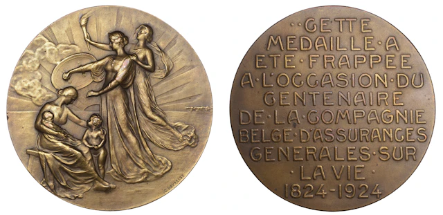 BELGIUM, Centenaire de la Compagnie Belge d’Assurances Générales