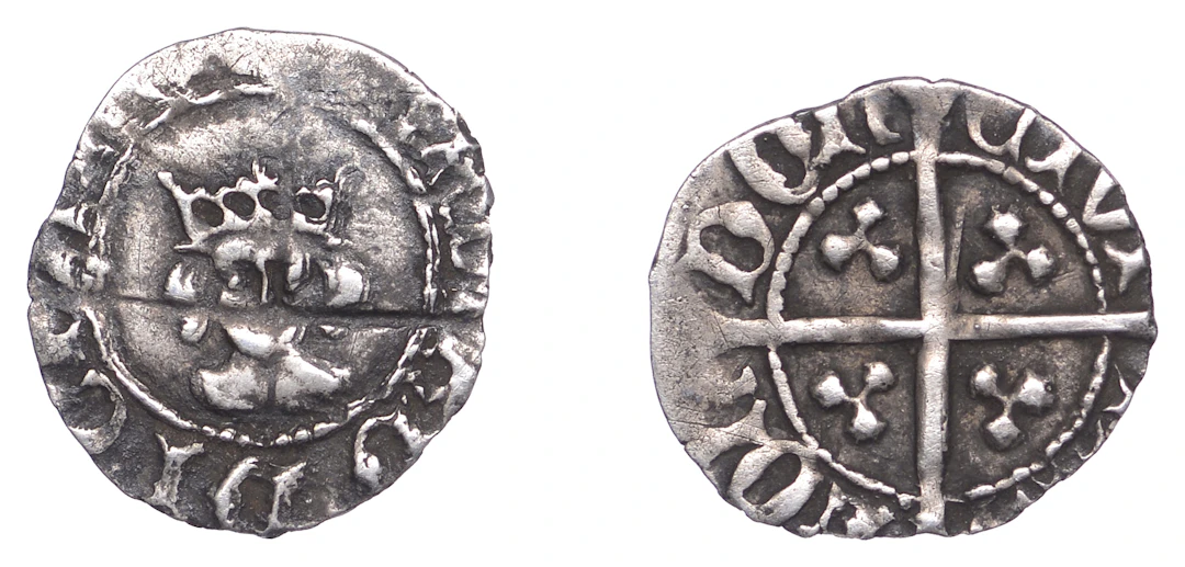 Richard III (1483-1485), Halfpenny, London, mm. sun and rose?, small