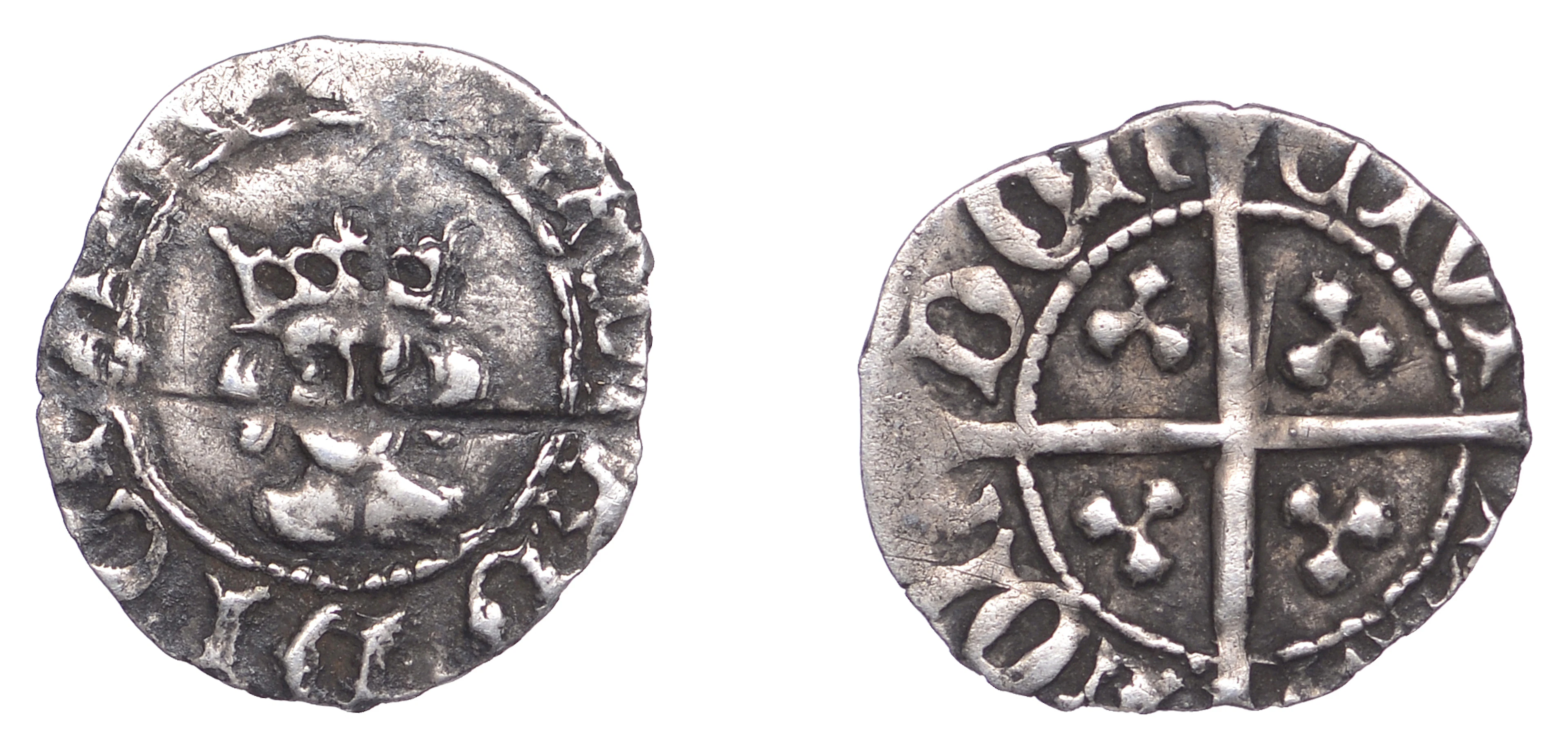 Richard III (1483-1485), Halfpenny, London, mm. sun and rose?, small