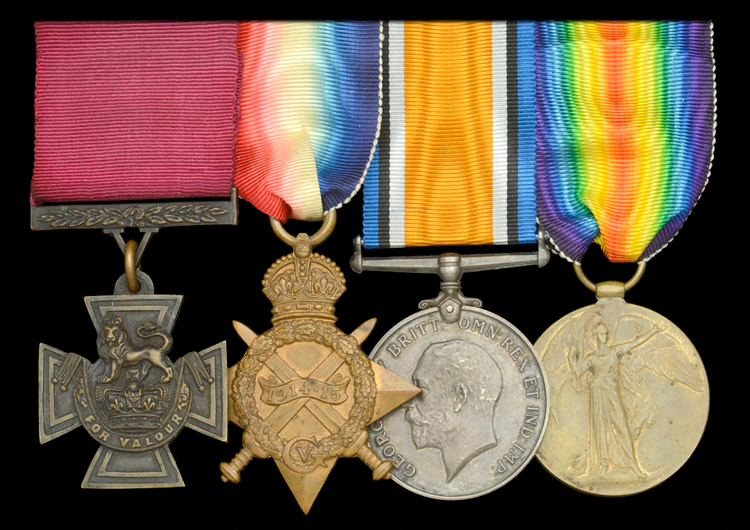 The poignant and exceptional Great War ‘Battle of Sambre’ posthumous