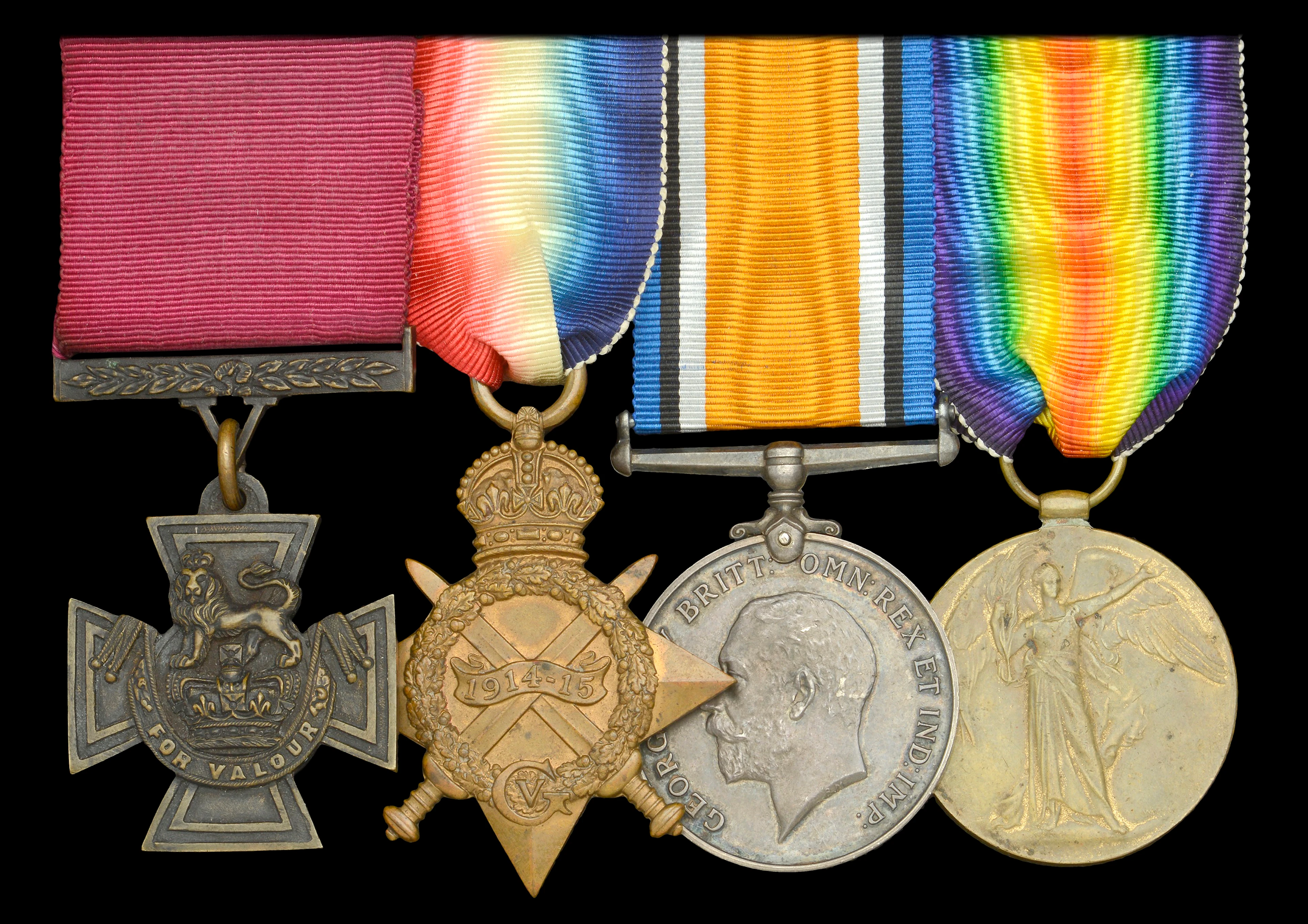 The poignant and exceptional Great War ‘Battle of Sambre’ posthumous