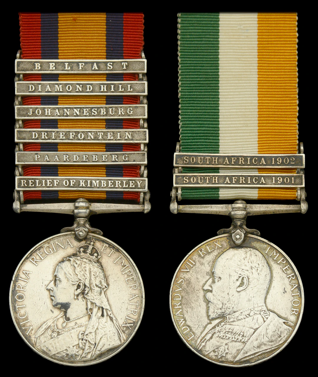 Pair: Driver C. J. Cooksey, Royal Horse Artillery Queen’s South Africa